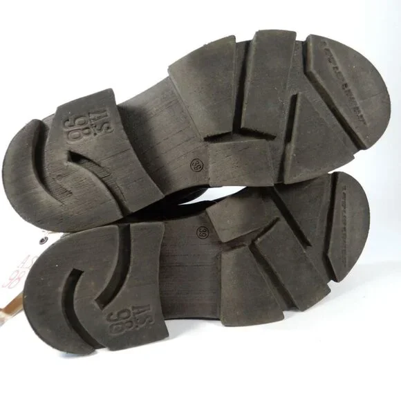 A.S.98 Linder Chunky Platform BOOTS Size 39 8.5 9 Green Leather NEW $399 - Picture 10 of 14